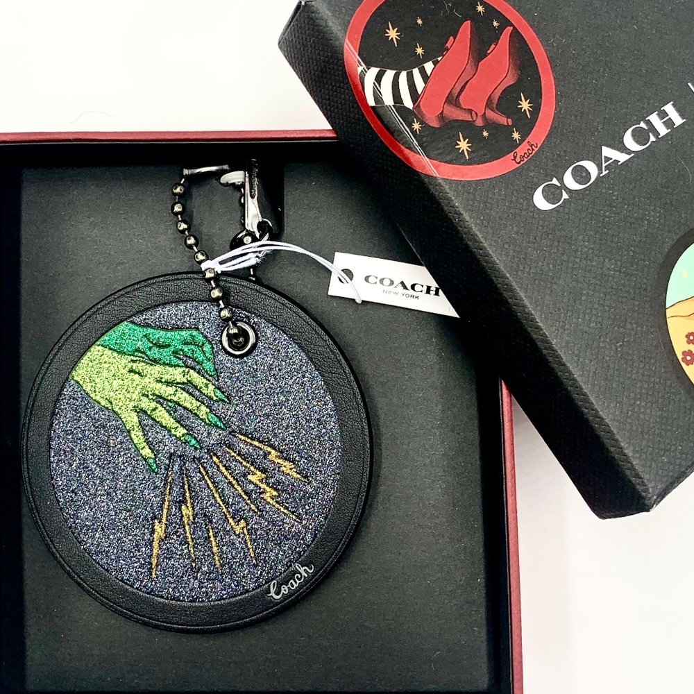 New WICKED COACH Wizard of OZ “Wicked Witch of The West” bag charm BNIB Elphaba